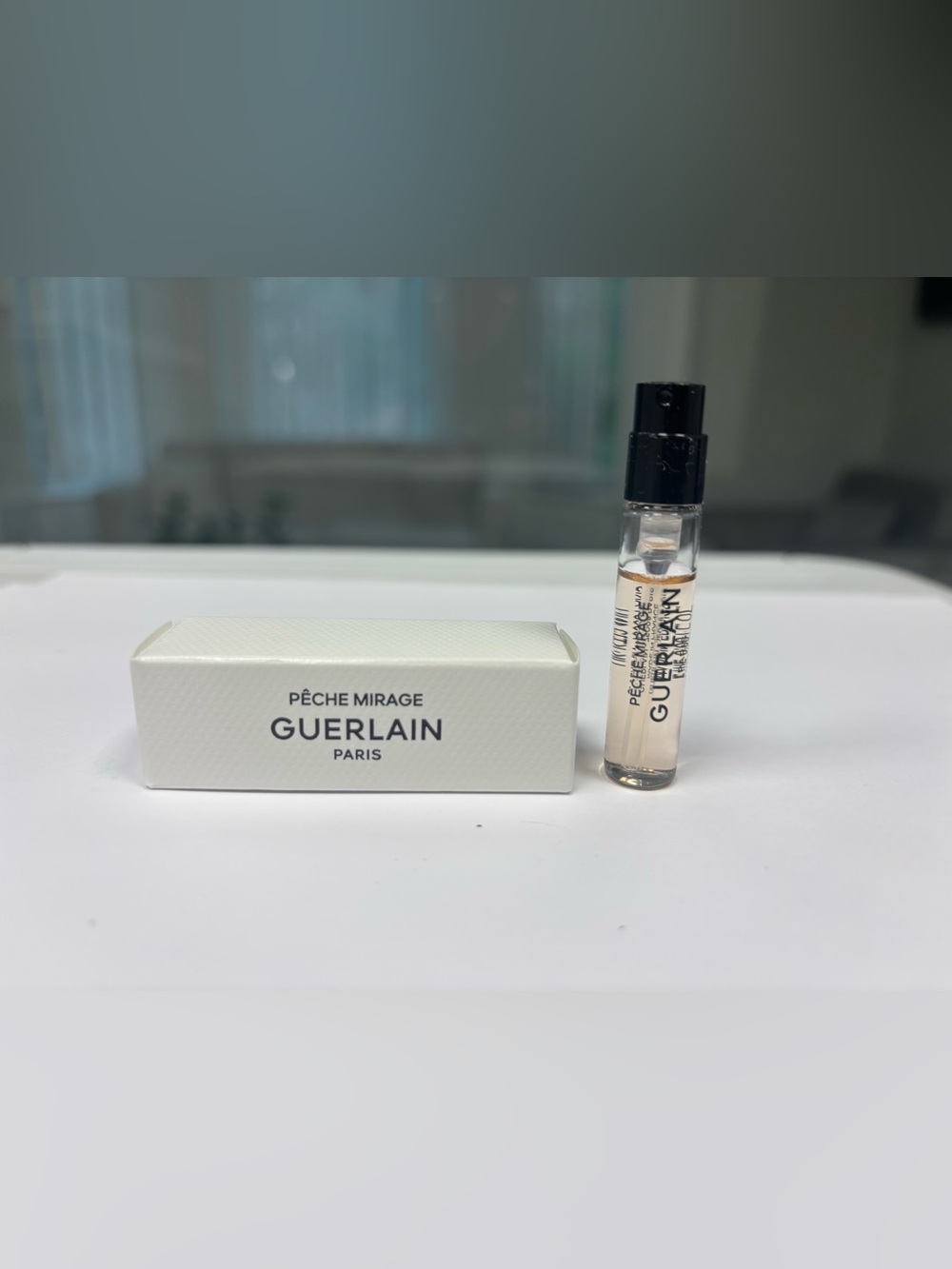 🍑✨ Guerlain Pêche Mirage 2ml Official Sample 💖🌿